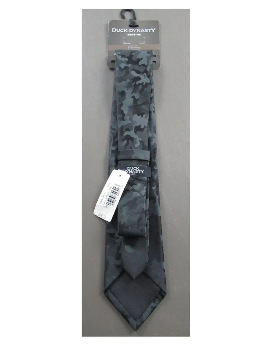 A&E Duck Dynasty Men's Phil Face Happy Neck Tie, Black, One Size